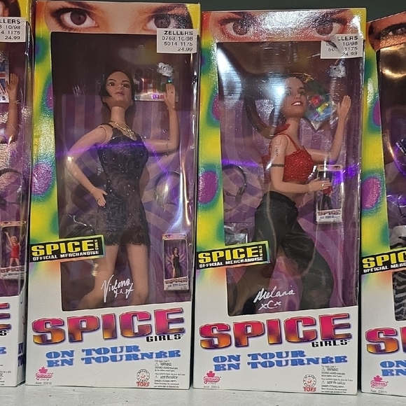1998 Spice Girls Collectible Dolls Set PRICE FIRM - Picture 4 of 6